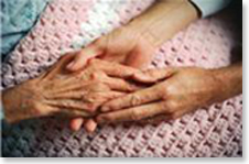 holding hands