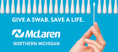 Give a swab. Save a life.