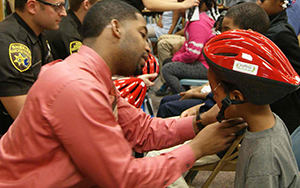 Bike helmet program