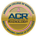 American College of Surgeons accredited Breast Imaging Center of Excellence