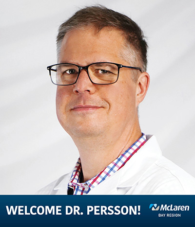 McLaren Bay Region Welcomes Dr. Perjohan Persson To General Surgery Team