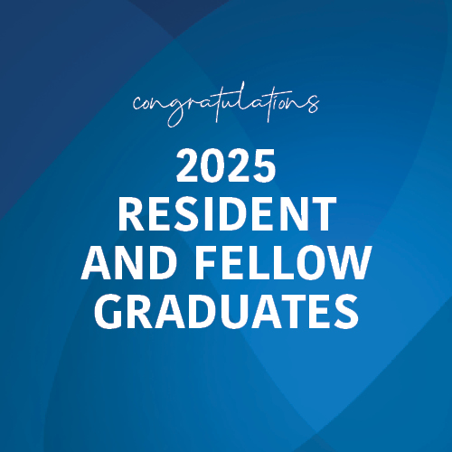 Congratulations to the MGL Class of 2025 Residents and Fellows
