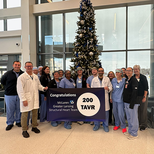 McLaren Greater Lansing Celebrates its 200th TAVR Procedure