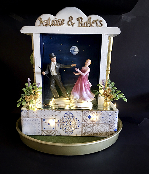 "Astaire & Rogers" by Catherine Davids, Healing Through Art participant