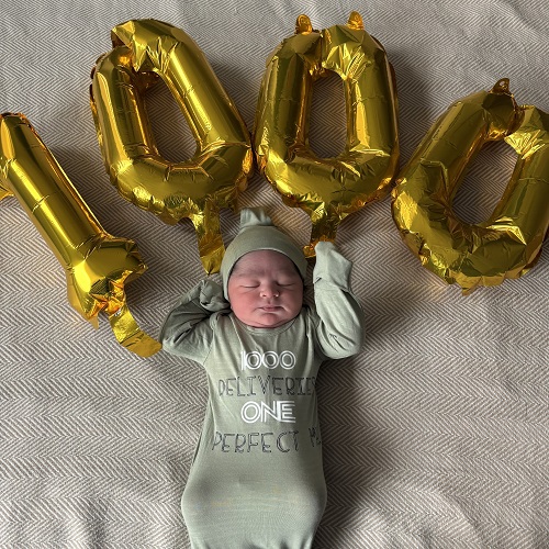 McLaren Flint Midwife Reaches Career Milestone, Delivers 1,000th Baby