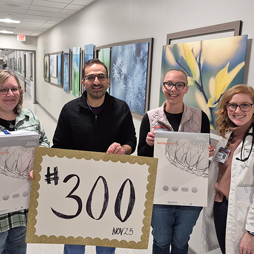 McLaren Greater Lansing Completes 300th WATCHMAN Implant