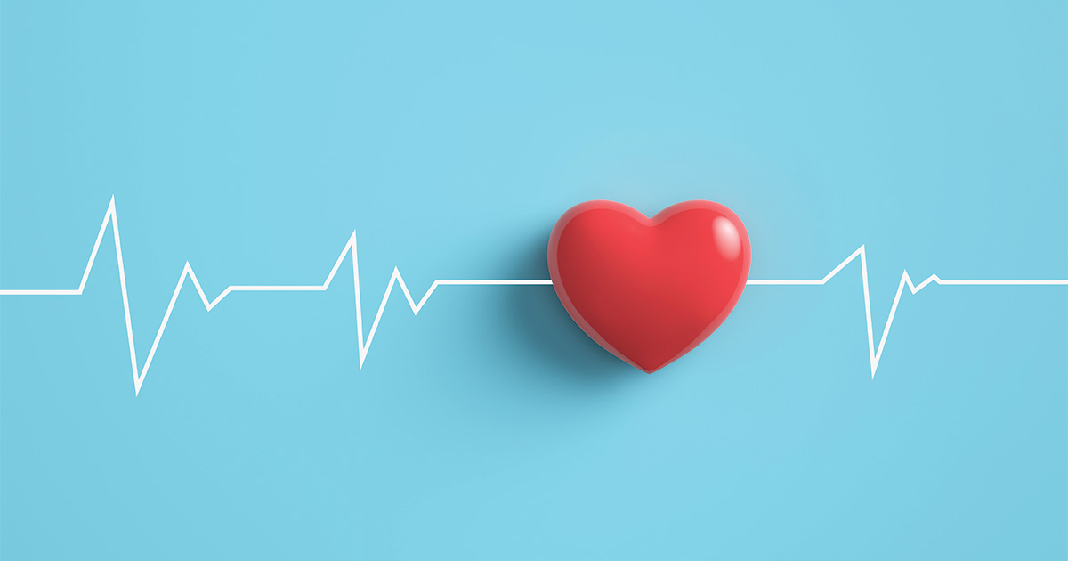 heart beat graphic