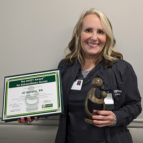 Jill Murphy, RN, Honored with the DAISY Award for Extraordinary Nurses