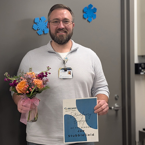 Joe Stubblefield is Honored with Extraordinary Employee of the Season Award