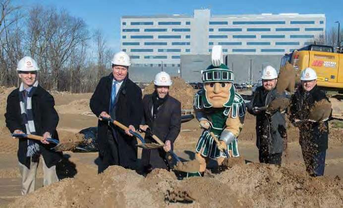 medical services building ground breaking