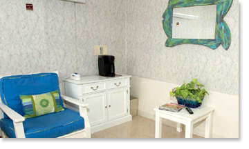 private family gathering area