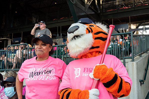 Detroit Tigers Mlb Special Design I Pink I Can! Fearless Against Breast  Cancer - Growkoc