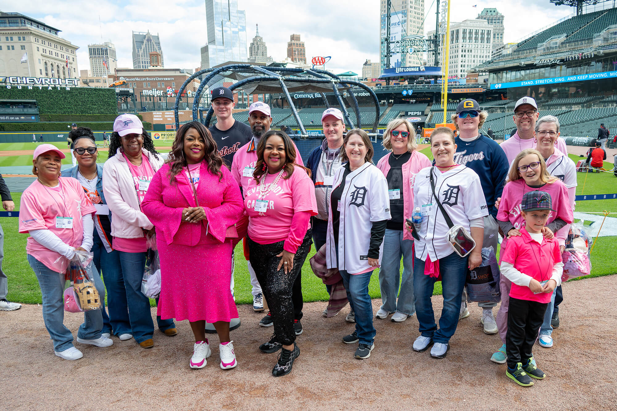 Pink Out the Park 2025 Batting Practice