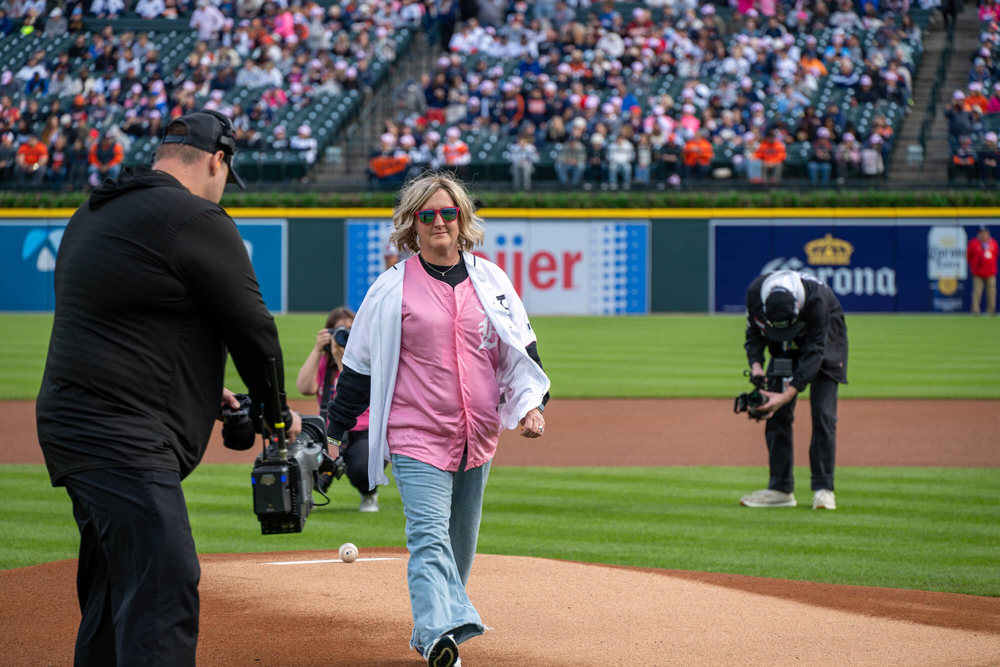 Danielle Baszler, eight-month cancer survivor