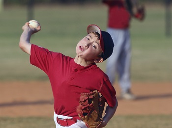 little league pitcher