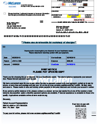sample statement