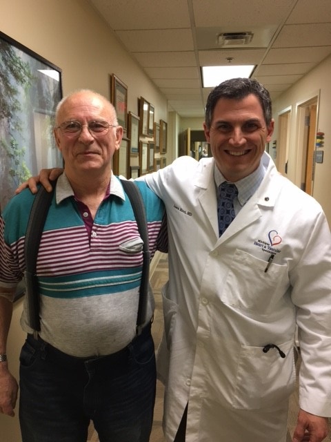 Ronald Lynch and Dr. Ricci