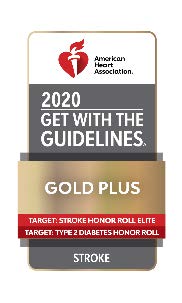 aha gold plus stroke award 2020