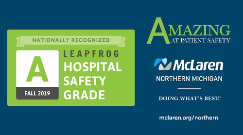 McLaren Northern Michigan Receives A Rating from Leapfrog Group