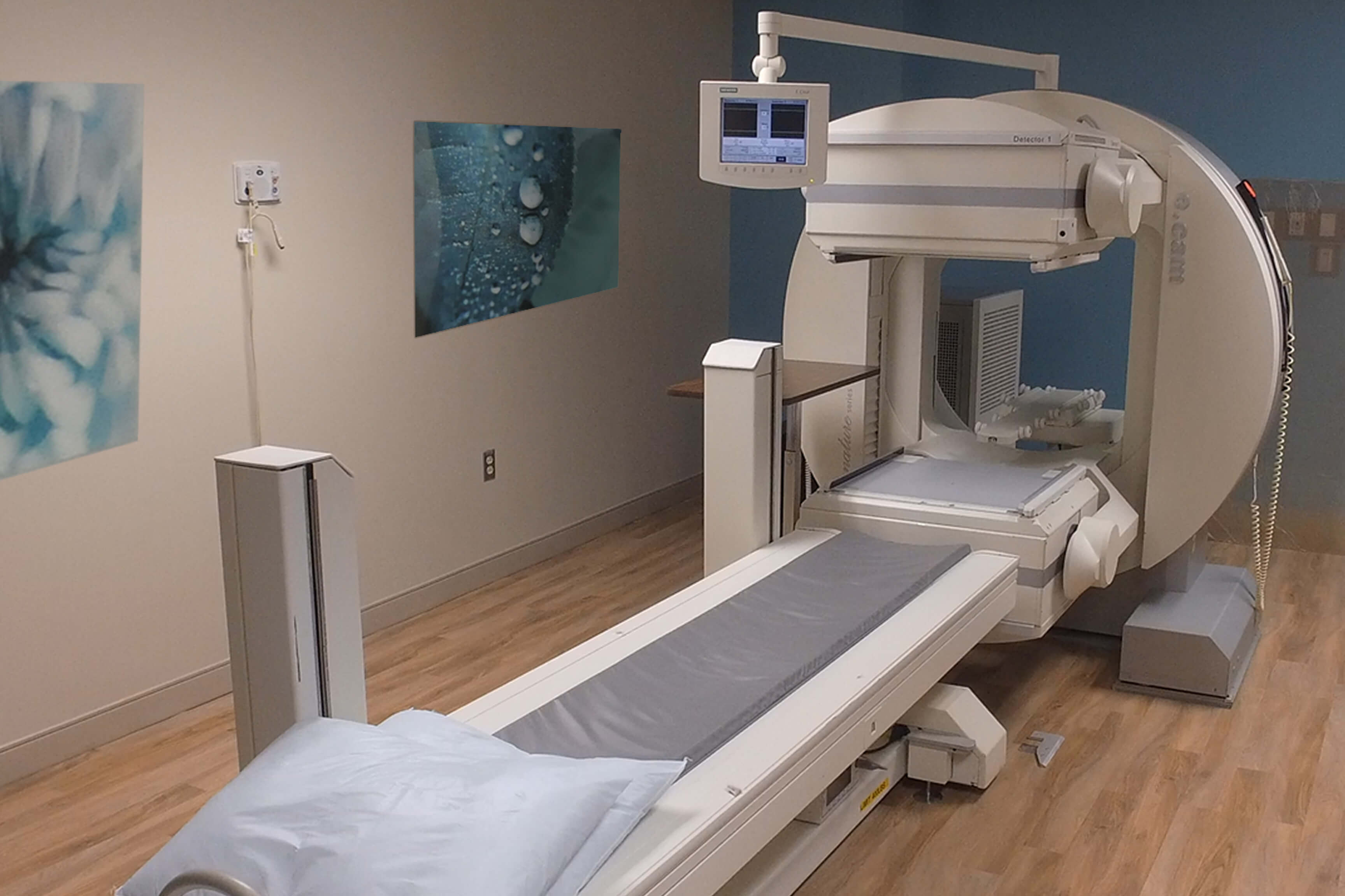 nuclear medicine treatment room