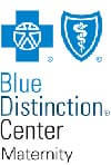 Recognized as a Blue Distinction Center for Maternity Care 