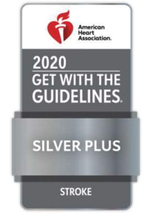 McLaren Greater Lansing has received the American Heart Association/American Stroke Association’s (AHA/ASA) Get With The Guidelines® StrokeSilver Plus achievement award