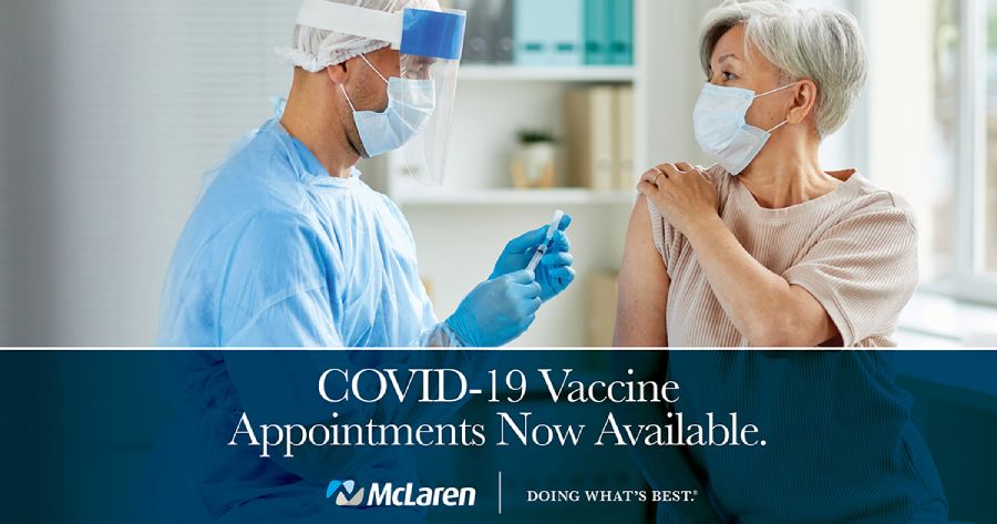 COVID-19 vaccine appointments now available