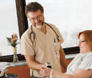 patient and clinical staff