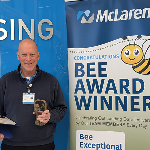 David Penski Honored with McLaren Greater Lansing’s BEE Award
