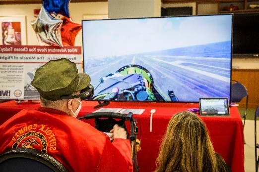 VR scene evoking personal memories