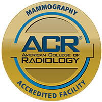 Mammography accreditation logo