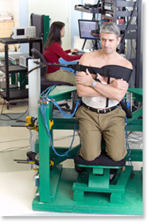 Dr. Mysliwiec looks at x-rays with orthopedic residents