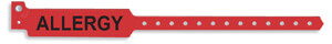 red wristband