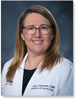 photo of Casey Claussen, CNM